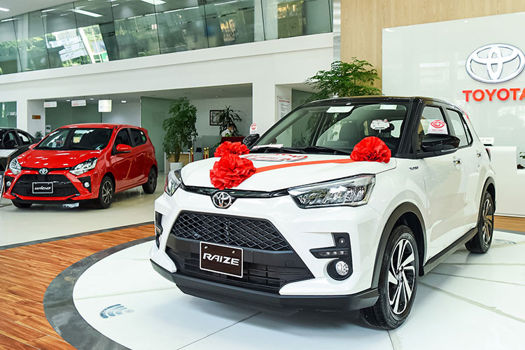 Toyota Raize tai Viet Nam bi ngung dat coc vi khan hang