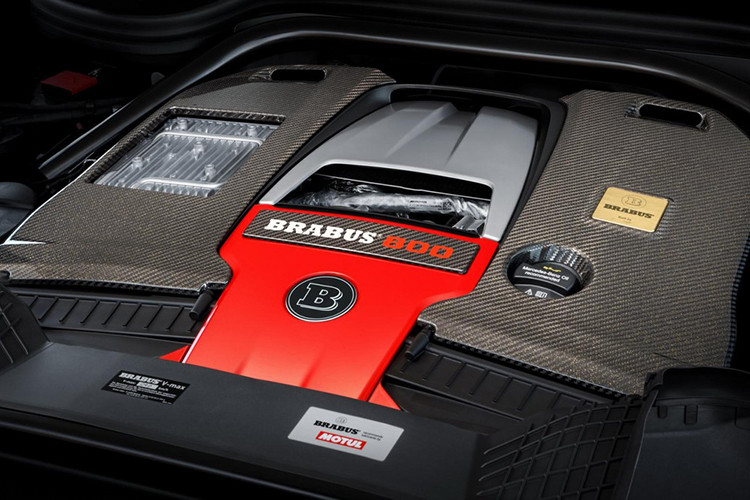 Nhìn chung, chiếc Brabus 800 Adventure sẽ được trang bị hệ thống treo phủ titanium cùng hệ thống kiểm soát khung gầm Ride Control do Brabus phát triển. Không chỉ có kết cấu khung gầm được nâng cấp, chiếc Brabus 800 Adventure XLP còn có sức mạnh vượt trội hơn hẳn so với Mercedes-AMG G63 nguyên bản.