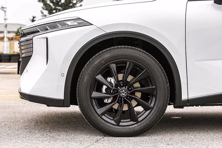 Thiết kế đằng sau của Venucia V-Online khá táo bạo với cụm đèn hậu LED thanh mảnh, có chiều dài tổng cộng 1,6 m và nằm vắt ngang đuôi xe. Thêm vào đó là cánh gió mui tích hợp đèn phanh trên cao hình chữ "V" như logo trên lưới tản nhiệt và bộ khuếch tán gió giả màu bạc khá lớn ở cản sau.