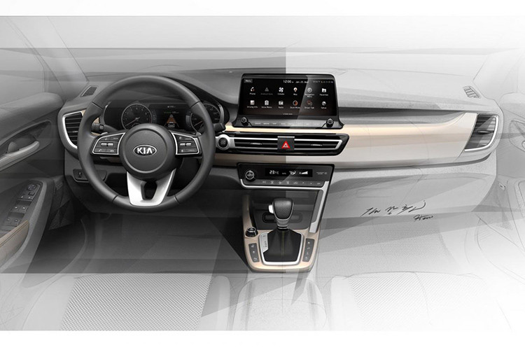 Bên trong Kia Seltos 2020, người lái được chào đón bằng màn hình thông tin giải trí cảm ứng có kích thước 10,25 inch nằm giữa mặt táp-lô và hệ thống đèn viền nội thất mang tên Sound Mood Lighting. Ngoài ra, mẫu SUV cỡ B này còn có ghế trước sưởi/thoáng khí, vô lăng sưởi, cảm biến đỗ xe, nút bấm khởi động máy, màn hình hiển thị thông tin kính lái 8 inch và hệ thống âm thanh Bose cao cấp...