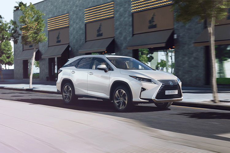 Bên cạnh đó, bạn còn có thể nâng cao gói tùy chọn cho chiếc Lexus RX450hL với gói Protection Pack, bao gồm: bộ bảo vệ cản va trước, tấm chắn bùn mới và thảm sàn bằng cao su. Gói Style Pack dành riêng cho phiên bản Premier với bệ cửa mạ chrome, bộ bảo vệ cản va trước và sau, bộ vành hợp kim màu đen.