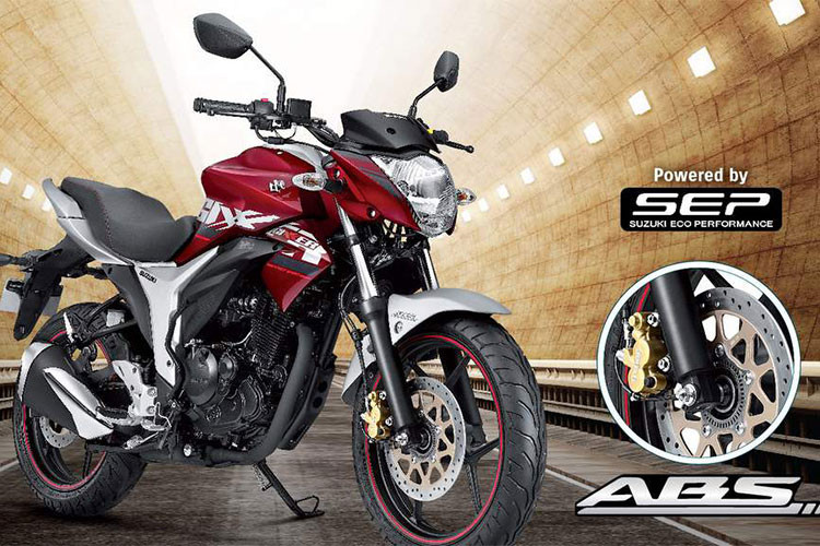 Ra mắt lần đầu vào năm 2014 tại Ấn Độ, Suzuki Gixxer 150 là mẫu naked-bike giá rẻ được tạo ra nhằm cạnh tranh với dòng Yamaha FZ và Honda CB Hornet 160R. Mới đây, phiên bản Suzuki Gixxer ABS 2018 trình làng mạnh mẽ và an toàn hơn hơn nhằm thu hút giới trẻ.