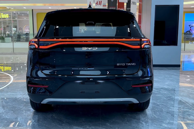 Trước khi chính thức xuất hiện tại các đại lý, BYD Tang đã được ghi nhận thông tin đăng ký nhãn năng lượng trên website Cục Đăng kiểm từ đầu tháng 11, với mức tiêu thụ điện năng công bố là 218,9 Wh/km. Tuy nhiên, khi bán tại Việt Nam, xe đã được đổi tên thành Tan EV nhằm tạo sự khác biệt so với thị trường quốc tế.