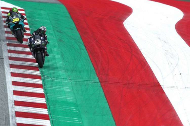 Tay dua Maverick Vinales bi Yamaha bi gach ten vi 