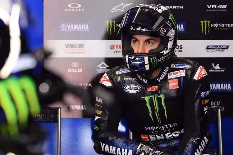 Tay dua Maverick Vinales bi Yamaha bi gach ten vi 