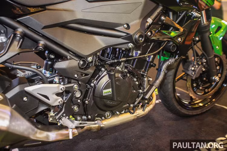 Điểm khác biệt duy nhất giữa Kawasaki Z250 và Kawasaki Z400 là trang bị động cơ. Phiên bản 250 sở hữu động cơ xylanh đôi, DOHC, 8 van, dung tích 248 cc, làm mát bằng dung dịch, sản sinh công suất 36,5 mã lực tại tua máy 12.500 vòng/phút và mômen xoắn cực đại 23 Nm tại tua máy 10.500 vòng/phút.