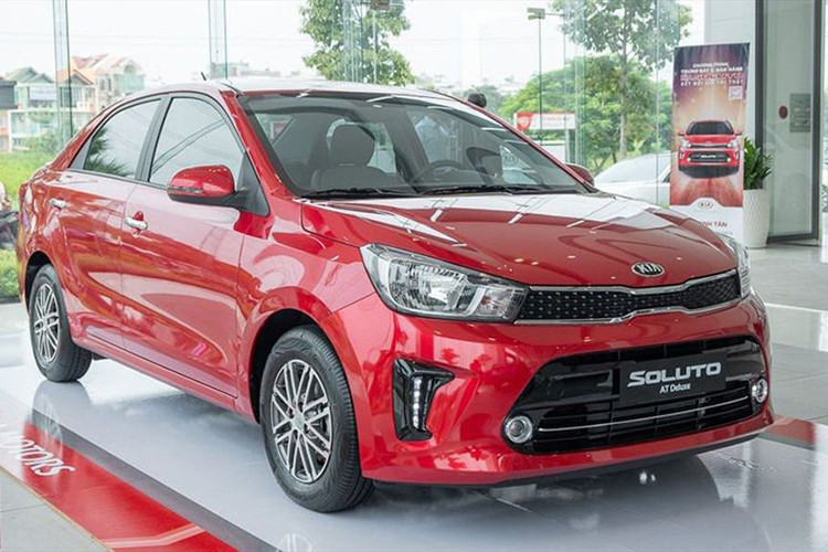 Vị trí thứ 8 thuộc về mẫu xe sedan "giá mềm" Kia Soluto với doanh số chỉ 24 xe. So với tháng 3/2024, doanh số của mẫu xe hạng B này giảm 25%.