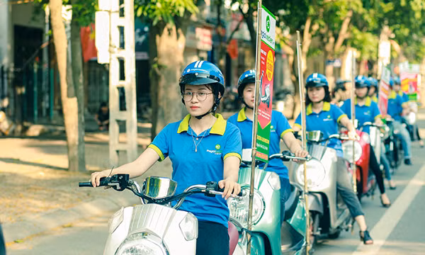 Dan xe dien Anbico Diamond dieu hanh tai Nghe An