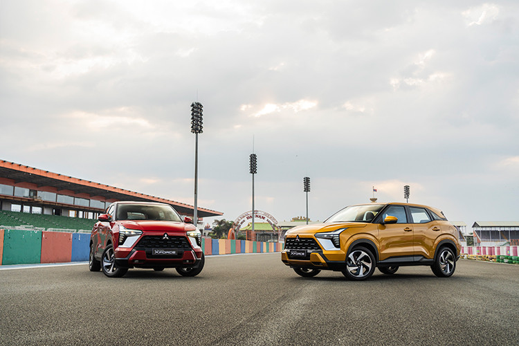 Mitsubishi Xforce tu 599 trieu tai Viet Nam - chiec SUV co B dang tien