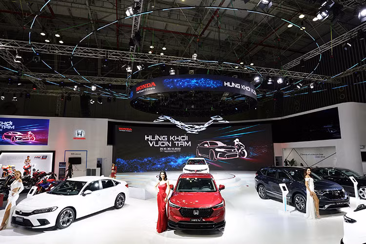 Xoay quanh thông điệp HVN mang đến Triển lãm Ô tô Việt Nam 2022, Gian hàng của Honda sẽ trưng bày những mẫu xe danh tiếng và uy tín của Honda toàn cầu với mong muốn lan tỏa niềm vui cầm lái đến nhiều khách hàng hơn nữa bằng chính những giá trị mà các sản phẩm của Honda mang lại.