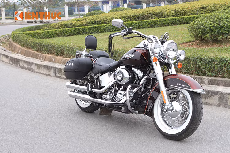 Softail Deluxe được cung cấp chính hãng từ Harley-Davidson Saigon. Tại Việt Nam nó có mức giá khoảng hơn 900 triệu đồng sau thuế. Chiếc xe Softail 2014 Deluxe trong bài viết này còn được chủ sở hữu độ thêm một số phụ kiện đi kèm từ chính hãng như túi cốp, chống đổ, nẹp để chân, bọc yên, tay cầm, dựa lưng ngồi sau… 