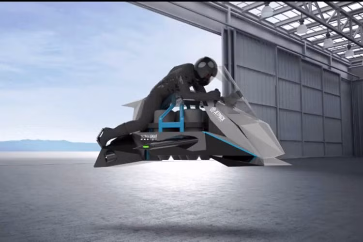 Mới đây, Jetpack Aviation - một công ty nghiên cứu và sản xuất phương tiện cất cánh thẳng đứng với kinh nghiệm 10 năm, vừa chính thức mở đặt hàng cho mẫu siêu môtô bay đầu tiên của mình mang tên Speeder.