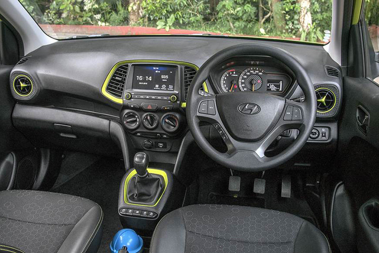 Vào năm 2019, Hyundai Ấn Độ định vị lại các bản trang bị thấp của Santro để cạnh tranh với những đối thủ như Suzuki Alto 800 và Renault Kwid. Tuy nhiên, do tiêu chuẩn khí thải BS6 khắt khe hơn nên chi phí sản xuất Hyundai Santro tăng lên, kéo theo giá đắt hơn.