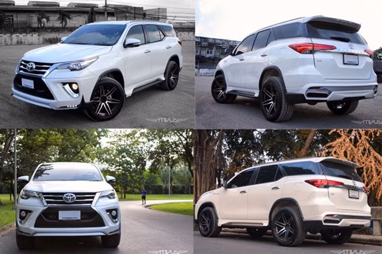 Động cơ xăng 2TR-FE 2.7L, 4 xi-lanh, DOHC, Dual VVT-i, công suất 166 mã lực, mô-men xoắn cực đại 245Nm. Hộp số đi kèm là loại 6 cấp tự động có lẫy sang số trên vô-lăng. Sẽ chỉ có duy nhất lựa chọn số sàn trên bản máy dầu, 1 cầu.