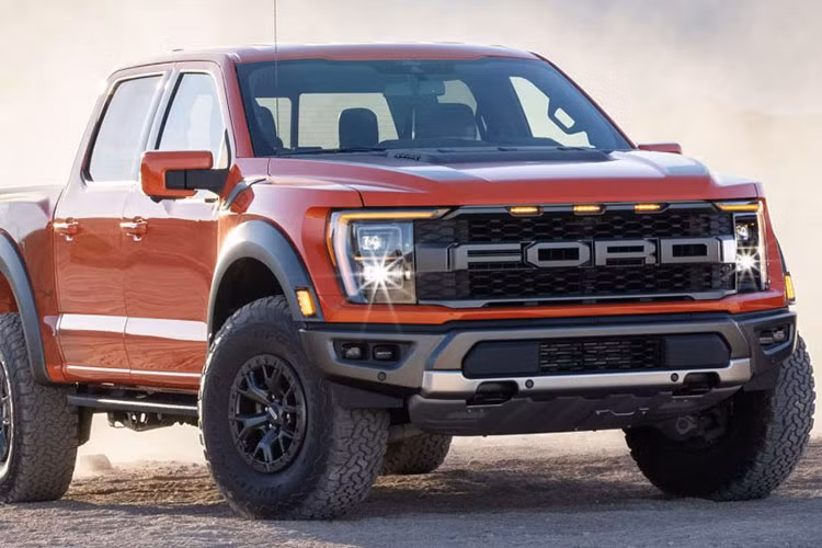 Hệ thống đèn trang bị trên Ford F-150 Raptor là full LED, ngoài ra xe cũng tích hợp bóng định vị ở nhiều vị trí đầu xe. Cản trước và cản sau được sơn mờ với các chi tiết kim khí cứng cáp gia tăng độ bền cho xe.