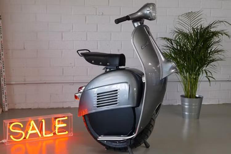 Bel & Bel Z-One - xe may dien 1 banh “nhai” Vespa sieu doc la
