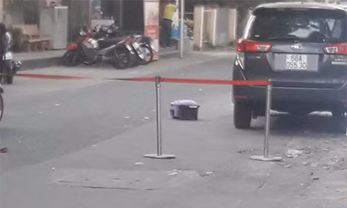 Hiện trường vụ phát hiện thi thể thai nhi