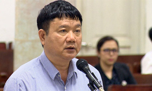 Bị cáo Đinh La Thăng