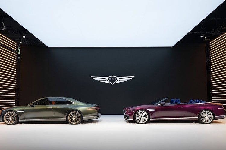 Thương hiệu xe sang Hàn Quốc vừa cho ra mắt cặp đôi xe sang cỡ lớn Genesis X Gran Coupe và X Gran Convertible Concept. Cả hai đều dựa trên mẫu sedan đầu bảng G90, nhưng chỉ có hai cửa và ngoại thất được thiết kế lại hoàn toàn.