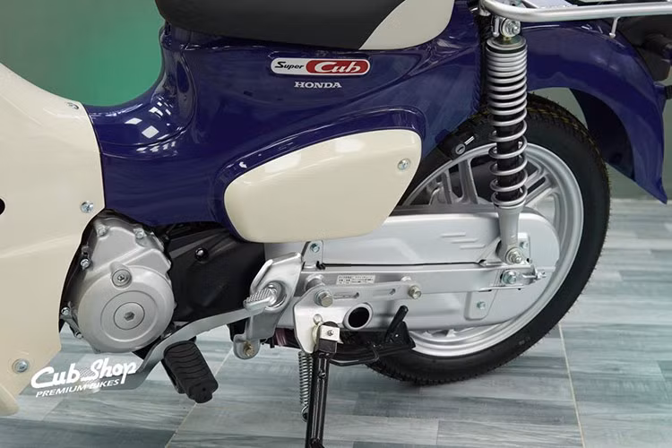 Tuy nhiên phiên bản này được trang bị hệ thống treo thiết kế chuyên chở hàng hóa với phuộc ống lồng trước giảm chấn thủy lực. Phuộc sau giảm chấn lò xo trụ với 2 lò xo chuyên dùng cho các dòng tải trọng lớn.