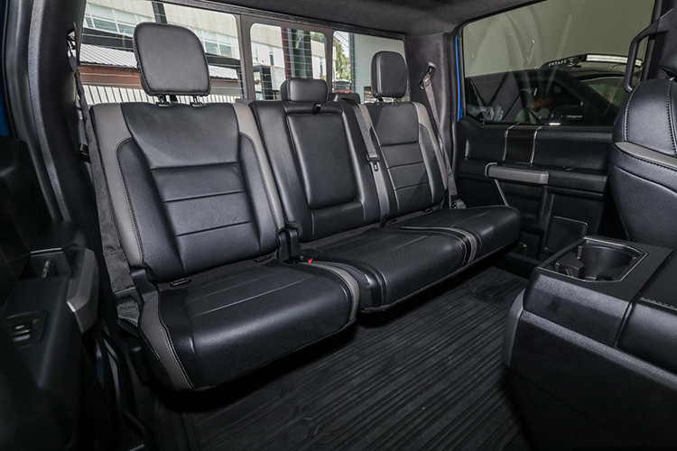 Mẫu xe bán tải Ford F-150 Raptor được bán ở Malaysia có 1 biến thể cabin đôi (SuperCrew). Dưới nắp ca-pô là khối động cơ xăng V6 3.5L tăng áp EcoBoost quen thuộc cho công suất tối đa 450 mã lực và mô-men xoắn cực đại 691Nm, sức mạnh được truyền xuống bốn bánh thông qua hộp số tự động 10 cấp (10AT).