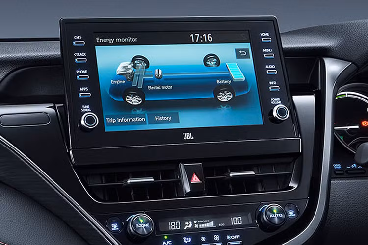 Điểm đáng chú ý tiếp theo của Toyota Camry Hybrid 2022 tại thị trường Indonesia chính là hệ thống an toàn chủ động Toyota Safety Sense 2.0 mới, thay cho loại 1.0 cũ.