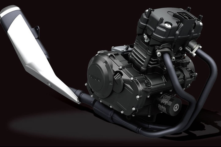 Suzuki GSX-250R 2024 vẫn sử dụng động cơ xi-lanh đôi, SOHC, 4 kỳ, 2 van mỗi xi-lanh, phun xăng điện tử, làm mát bằng dung dịch, dung tích 250cc. Cỗ máy này sản sinh công suất tối đa 24,6 mã lực tại 8.000rpm và mô-men xoắn cực đại 23,4Nm tại 6.500rpm.