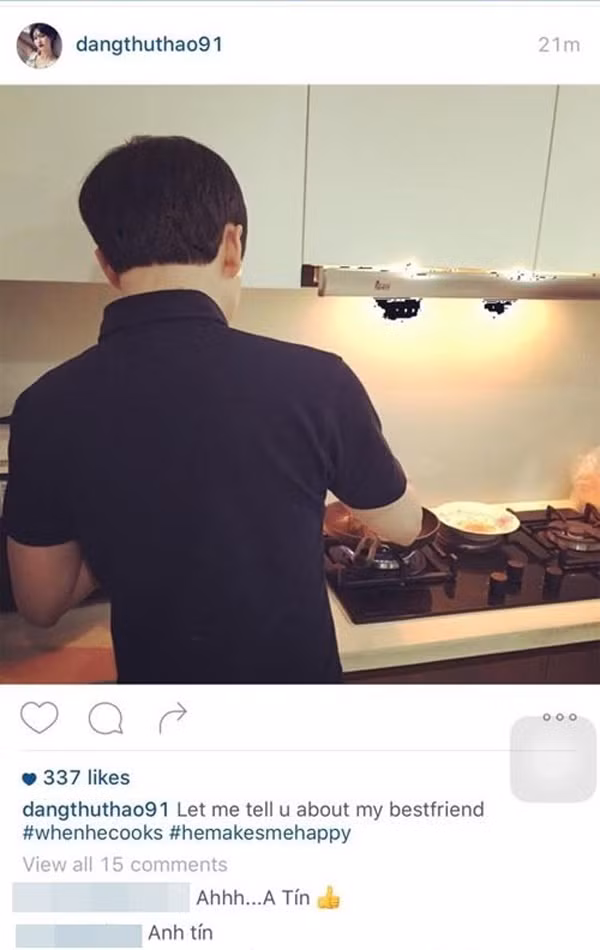 Ông xã Trung tín xứng đáng là "người chồng của năm".