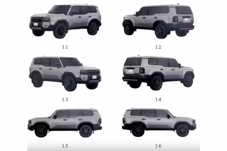 Toyota Land Cruiser Prado 2024 tu 3 ty lo kieu dang tai Viet Nam