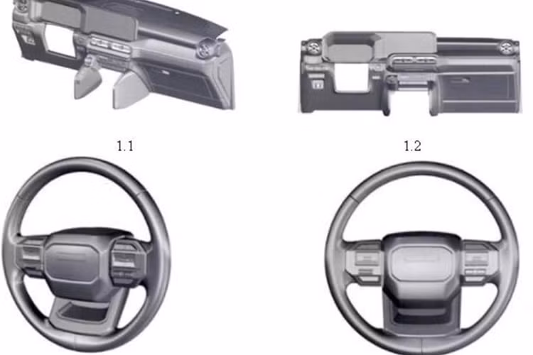 Ngoại hình Toyota Land Cruiser Prado 2024 là sự kết hợp giữa những nét truyền thống với hiện đại. Xe sở hữu kiểu dáng hình hộp được chia sẻ cùng với Lexus GX 2024 mới. Cụm đèn pha và mặt ca lăng vuông vức được lấy cảm hứng những chiếc Land Cruiser J60 hồi thập niên 80 của thế kỷ trước.