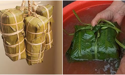 Mach ban meo hay bao quan banh chung Tet khong bi thiu, moc