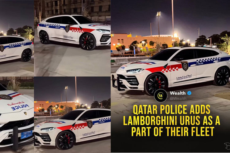 Không có gì ngạc nhiên khi siêu xe đắt tiền như Lamborghini Urus phục vụ cảnh sát Qatar. Chiếc siêu xe này mới được bổ sung vào dàn xe cảnh sát nước này cách đây không lâu.