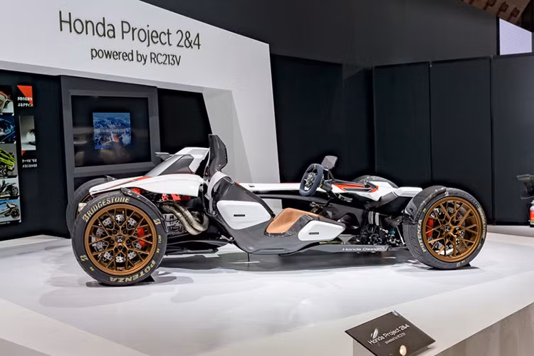 Trước khi xuất hiện tại Tokyo motor show 2015, mẫu xe này từng giành chiến thắng trong cuộc thi tổ chức trên toàn cầu giữa các phòng thiết kế của Honda là Project 2&amp;4, dự án hợp tác giữa các nhà thiết kế môtô và ôtô của Honda tại Osaka và Wako.