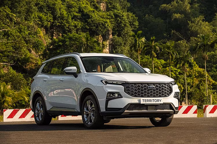 Trieu hoi 6 chiec xe Ford Territory tai Viet Nam