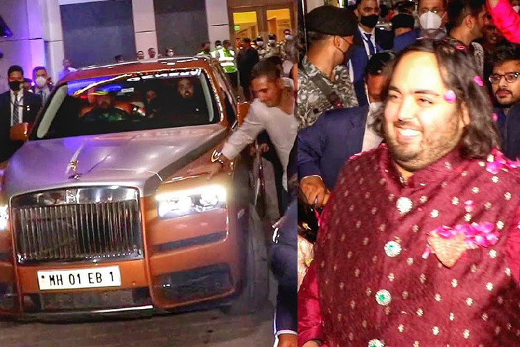 Đoàn xe 20 chiếc hộ tống con trai tỷ phú Ấn Độ bao gồm Cadillac Escalades, GMC Yukon Denalis, Chevrolet Suburbans và thậm chí cả xe cứu thương, để đảm bảo an toàn và bảo vệ cặp đôi mới cưới này.