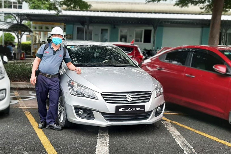 Suzuki Ciaz tai Viet Nam co 