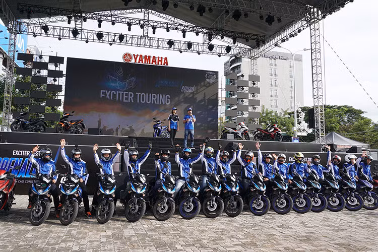 Trong 4 ngày vừa qua, từ TP HCM, hành trình Exciter Touring 2018 đã haonf thành 4 chặng và đã dừng ở các tỉnh thành phố chính gồm; Đà Lạt, Qui Nhơn, Đà Nẵng. Tại các điểm dừng chân, đoàn cũng đã giao lưu với cộng đồng người chơi xe Yamaha Exciter trên cả nước và tham gia các hoạt động vì cộng đồng trên suốt hành trình.