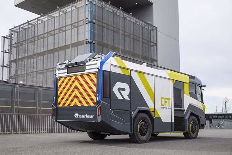 Cái tên CFT (viết tắt của “Concept Fire Truck”) đã từng được công ty ra mắt trước đây. Rosenbauer nằm trong số ba nhà sản xuất xe cứu hỏa lớn nhất thế giới, với lịch sử bắt đầu từ năm 1866, và họ cung cấp xe cho 100 đất nước trải khắp ba đại lục.