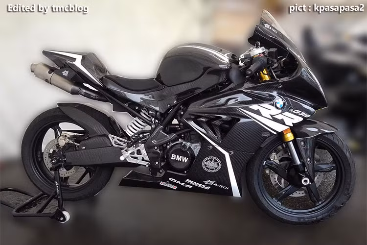 Xe sử dụng chung khung gầm với mẫu TVS Apache RR 310 và một số chi tiết ở hệ thống treo cũng như bộ vành xe. Ngoài ra, dàn áo cùng các chi tiết của xe được làm không khác gì dòng siêu môtô "hạng nặng" của hãng.