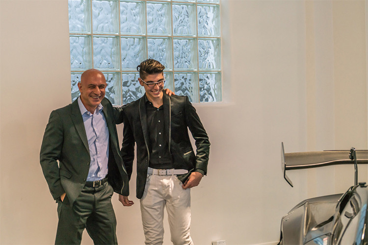 Steve Aghakhani đã gắn bó với những chiếc xe đua từ năm lên 7 tuổi. Trước đó, Steve đã sở hữu hai chiếc xe đua khác của Lamborghini là Gallardo Super Trofeo và Huracan Super Trofeo và một số siêu xe đường phố như Porsche 911R, McLaren 650S...