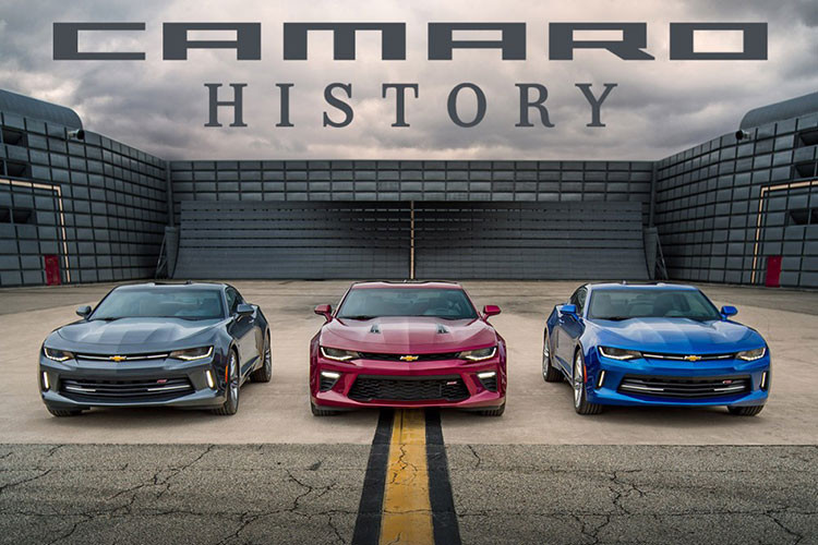 Camaro ra mắt vào năm 1967, phần lớn các sản phẩm của Chevrolet đều có tên bắt đầu bằng chữ "C". Đội ngũ làm thương hiệu được giao trách nhiệm tìm ra một cái tên phù hợp cho mẫu xe và họ đã liệt kê một danh sách 2.000 từ bắt đầu bằng chữ "C" và cuối cùng họ chọn Camaro. Thực tế, Camaro là từ không có nghĩa trong bất kỳ ngôn ngữ nào. Chevrolet từng tự hào nói rằng Camaro là một loài động vật nhỏ bé nhưng nguy hiểm, có thể ăn thịt "ngựa hoang" Ford Mustang.