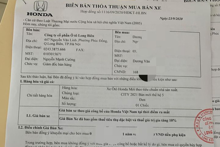 Hiện một số đại lý, nhân viên kinh doanh xe Honda ôtô tại Việt Nam đã bắt đầu chào bán Honda City 2021 và nhận đặt cọc. Nhiều khả năng, Honda City 2021 sẽ được giới thiệu tại Việt Nam ngay trong tháng 10 và theo diện lắp ráp nhằm hỗ trợ mức thuế trước bạ 50% cho khách hàng.