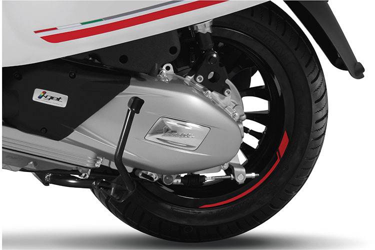 Xe vẫn dùng động cơ i-Get xy-lanh đơn, dung tích 125cc, trục cam đơn SOHC và có phun xăng điện tử. Động cơ có công suất tối đa 10,6 mã lực mô-men xoắn cực đại 10,4 Nm đi cùng hộp số vô cấp CVT. Với cân nặng 120 kg thì Sprint sở hữu tỉ số công suất/trọng lượng ở mức 8,83 mã lực/100 kg.