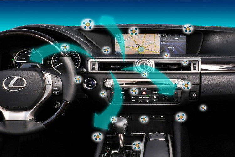 Do đó, trước khi bật điều hòa, nên mở cửa kính xe, khởi động xe bật quạt gió để thổi hết hơi nóng ra ngoài trong 5 phút, giúp không khí trong xe trở nên thông thoáng. Lưu ý là phải lên hết kính xe sau khi nhiệt độ trong xe đã phù hợp, tránh để hơi mát thoát ra ngoài gây tốn nhiên liệu.