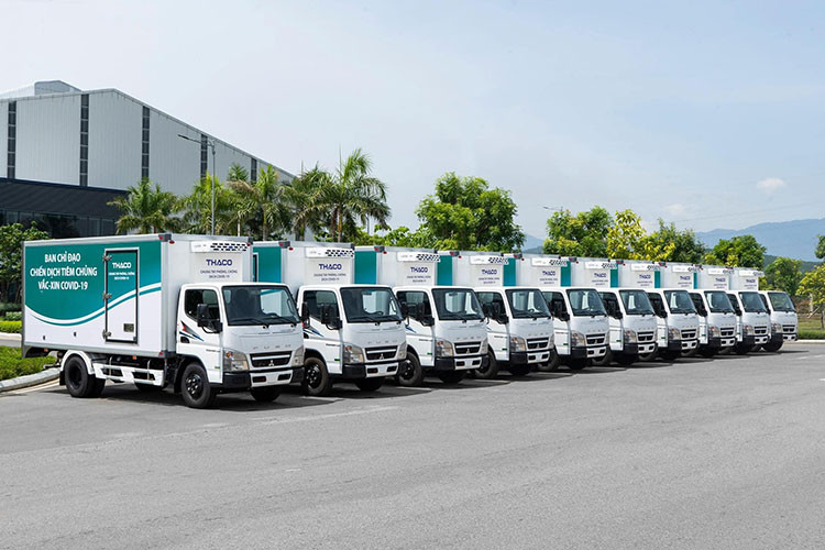 Từ khi bùng phát dịch, THACO đã hỗ trợ các hoạt động phòng chống dịch ở các địa phương và các tổ chức đoàn thể trên cả nước với kinh phí hơn 100 tỷ đồng.