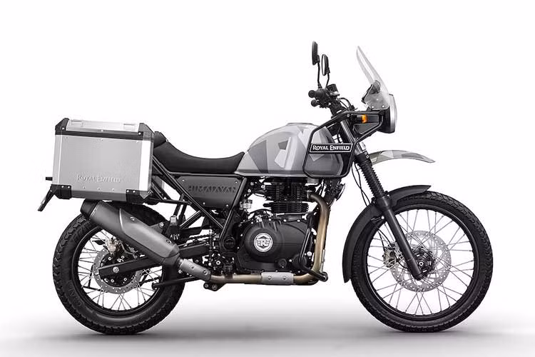 Royal Enfield Himalayan Sleet 2018 bản đặc biệt này sẽ được trang bị phuộc ống lồng đường kính 41mm ở phía trước và monoshock ở phía sau - tất cả đều có hành trình lớn để dễ dàng vượt qua các trở ngại.