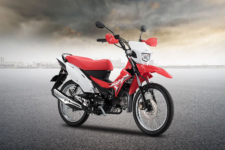 Động cơ của Honda XRM 125 2019 mới là xi lanh đơn, 125cc, làm mát bằng gió cho công suất 9,4 mã lực và mô-men xoắn 10,4 Nm. động cơ này giống với thông số kỹ thuật với động cơ 125 Honda Blade với thông số mô-men xoắn lớn hơn (125i Blade Honda chỉ 9,3 Nm).