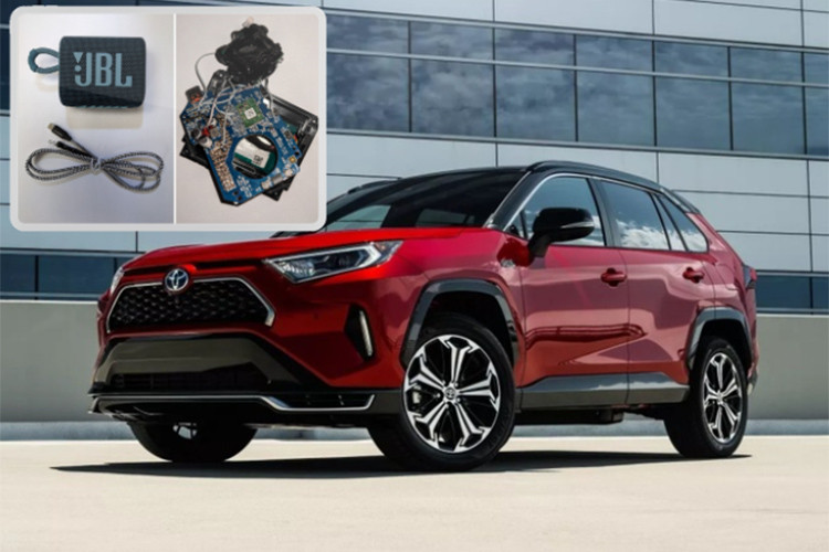 Ke trom be khoa xe oto chi trong 2 phut bang... loa Bluetooth