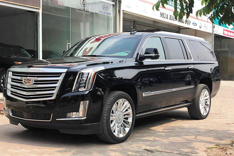 Mẫu SUV hạng sang Cadillac Escalade là cái tên luôn được nhắc đến hàng đầu khi nói đến xe cỡ lớn đến từ nước Mỹ. Ngoài những mẫu xe SUV quen thuộc như Lexus LX 570, Infiniti QX 80, Mercedes-Benz GLS-Class) hay Anh (Range Rover), những năm gần đây số lượng xe Escalade tại Việt Nam ngày càng gia tăng và được nhiều đại gia lựa chọn.