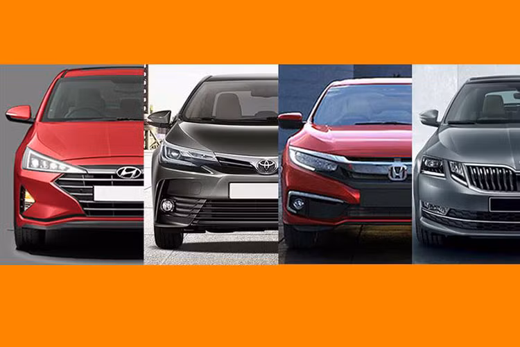 Chi ten loat xe sedan hang C 